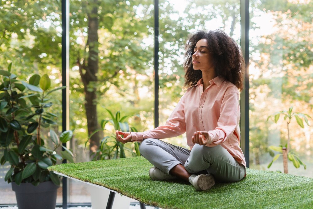 Técnicas de respiración y meditación visual